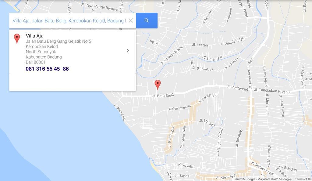 סמיניאק Bali Villa Aja מראה חיצוני תמונה
